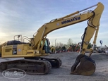 Used Excavator in yard